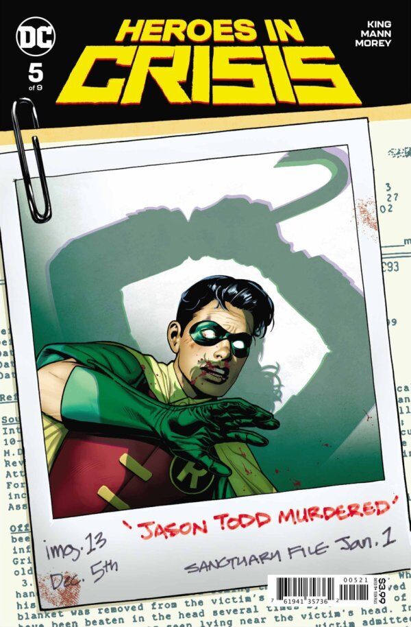 DC Comics Heroes in Crisis #1-9 Modern Age 2018-2019 Complete Variant Set