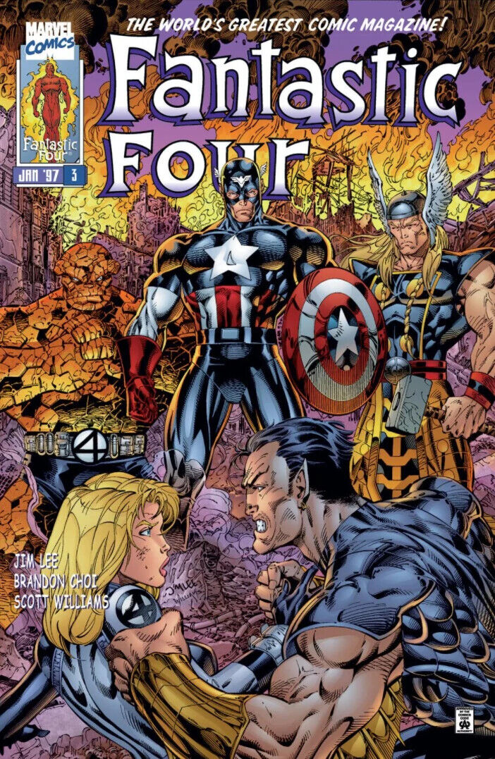 Marvel Comics Fantastic Four #3 Modern Age 1997