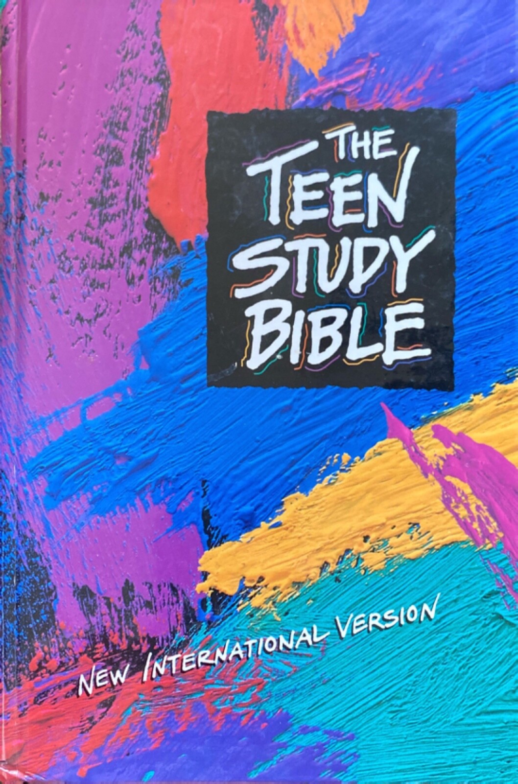 The Teen Study Bible New International Version (NIV) Zondervan Hardcover