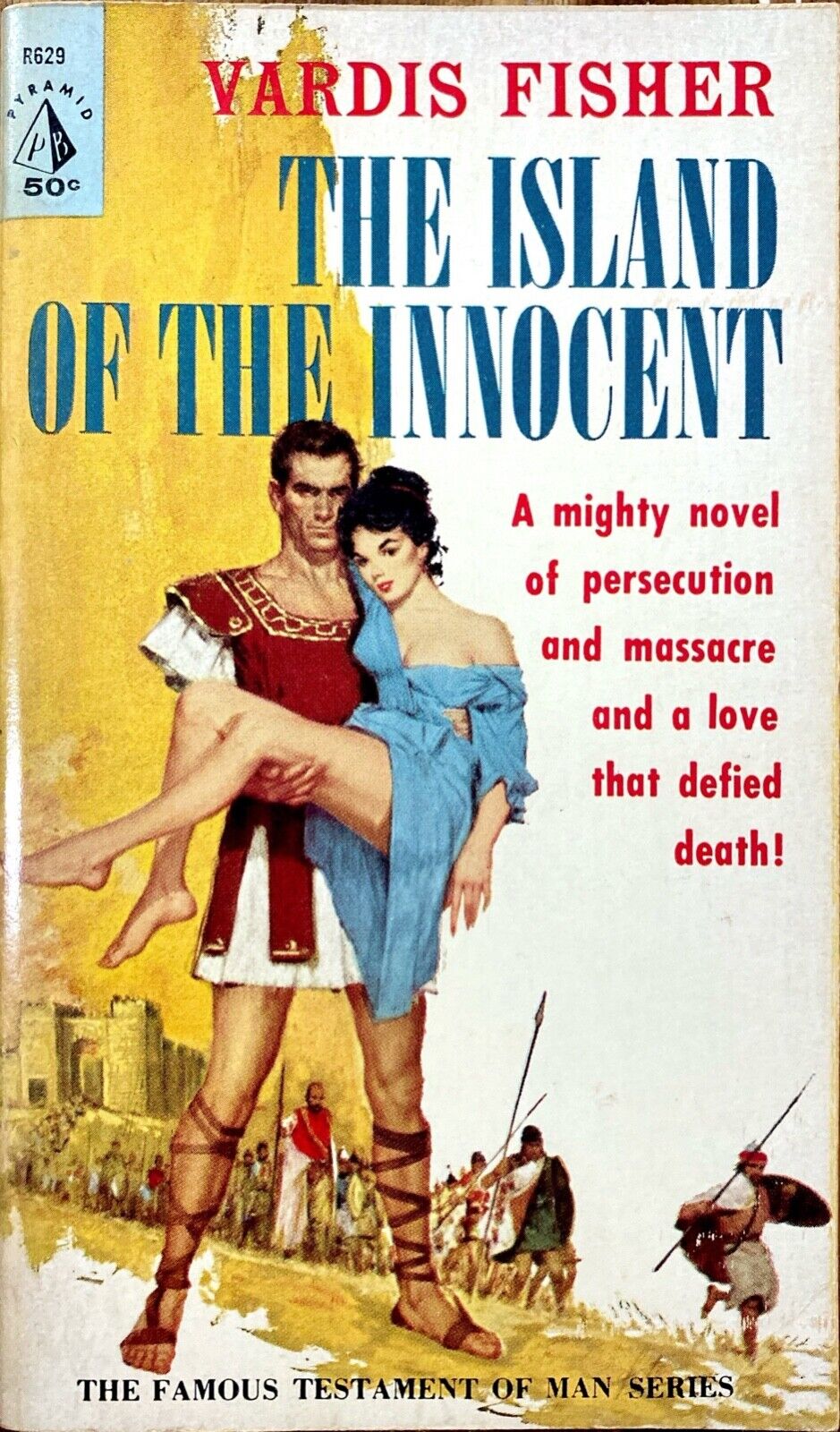 The Island of the Innocent by Vardis Fisher 1961 Pyramid R629 Paperback First