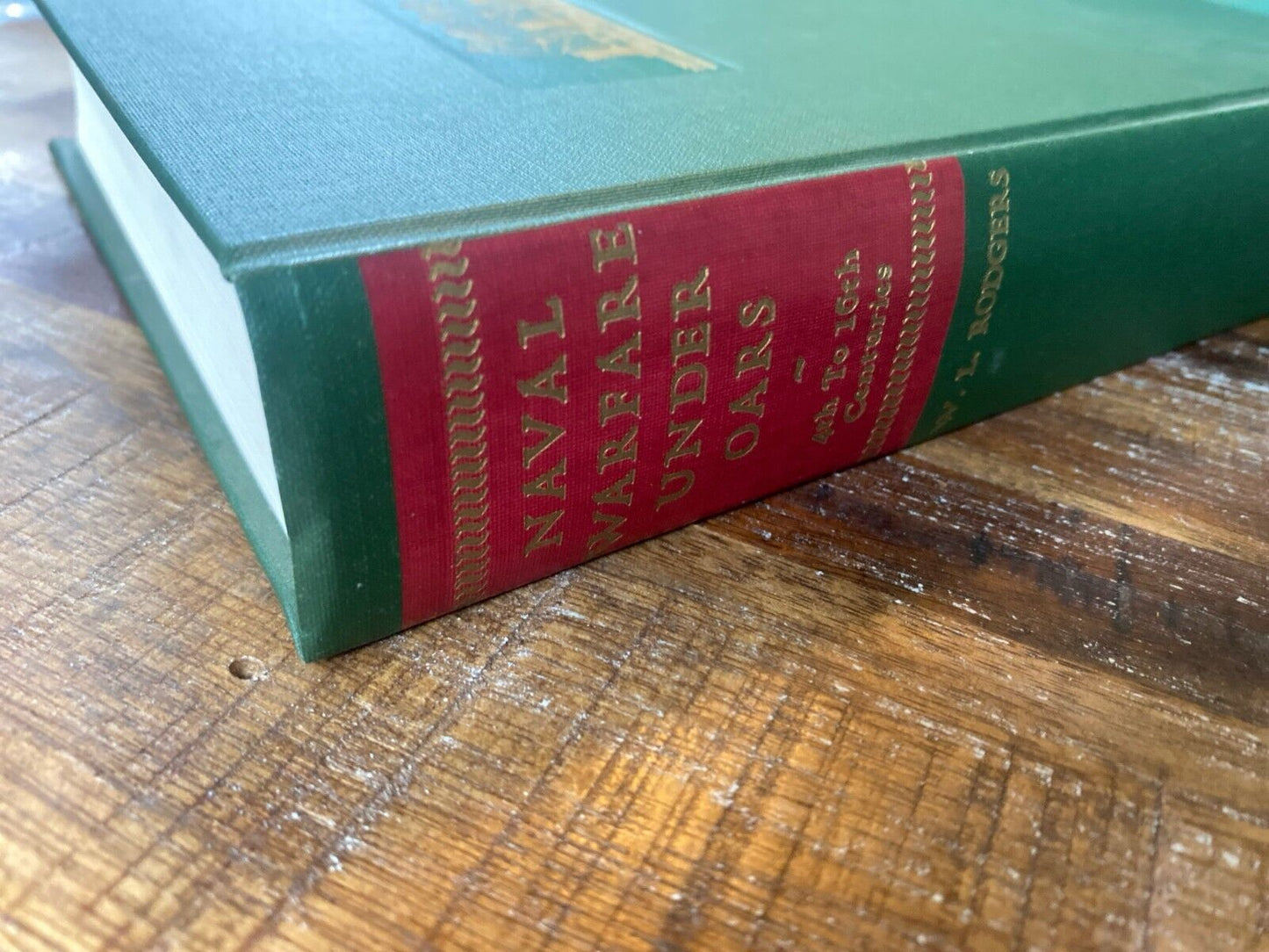 Naval Warfare Under Oars by W.L. Rodgers 1983 Naval Institute Press Hardcover