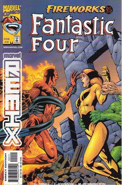 Marvel Comics Fantastic Four: Fireworks #2 Modern Age 1999