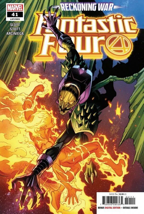 Marvel Comics Fantastic Four #41 Legacy #681 Modern Age 2022