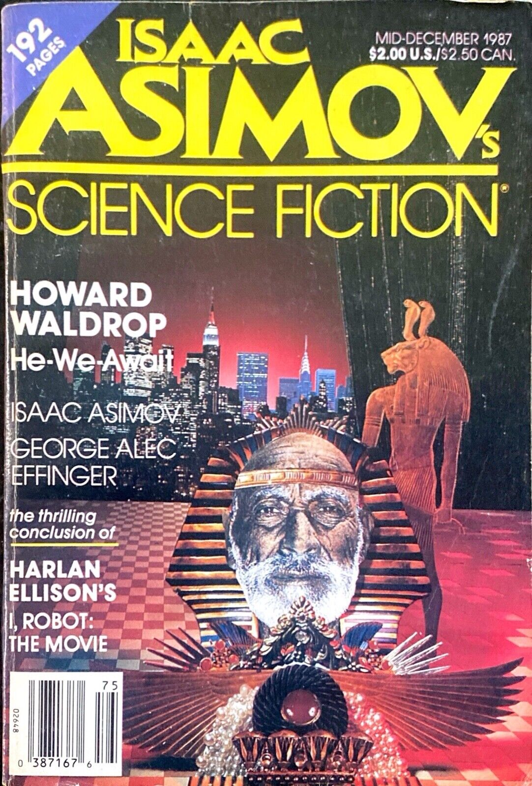 Isaac Asimov's Science Fiction Volume 11 No. 13 Mid-December 1987