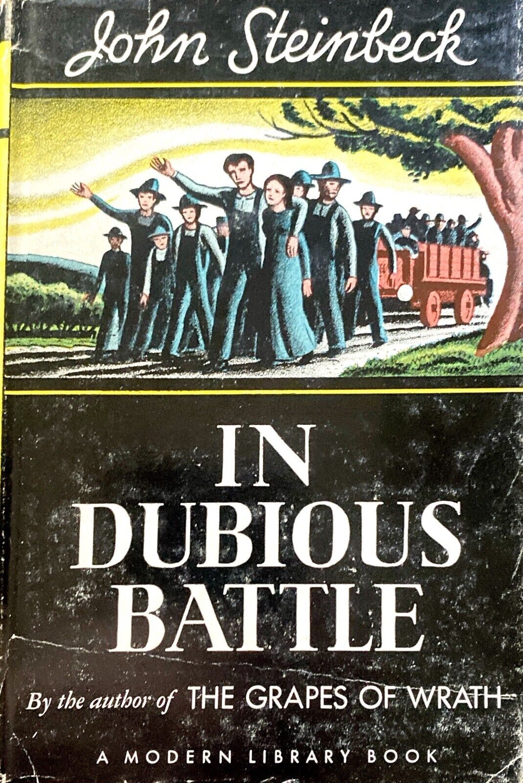 In Dubious Battle by John Steinbeck 1936 Modern Library #115 Hardcover