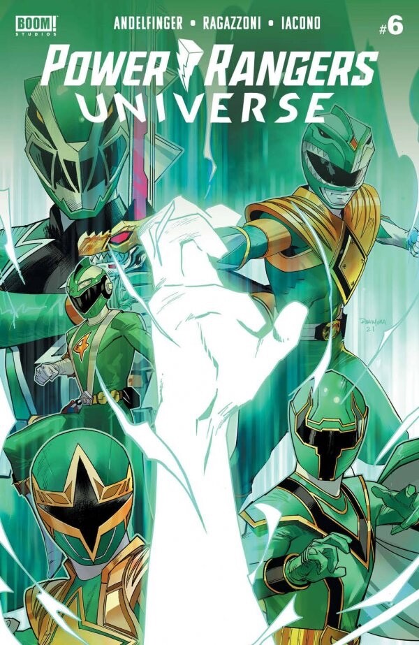 Boom! Comics Power Rangers Universe #6 Modern Age 2022