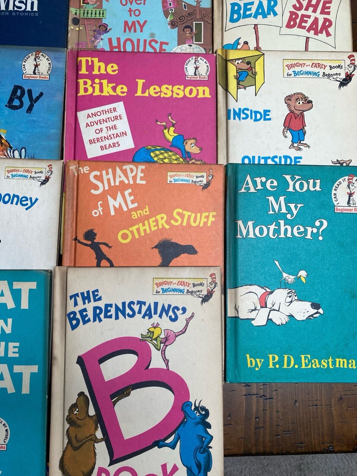 Large Lot of 29 Vintage Dr. Seuss Children's Books BCE Hardcover Reader Copies