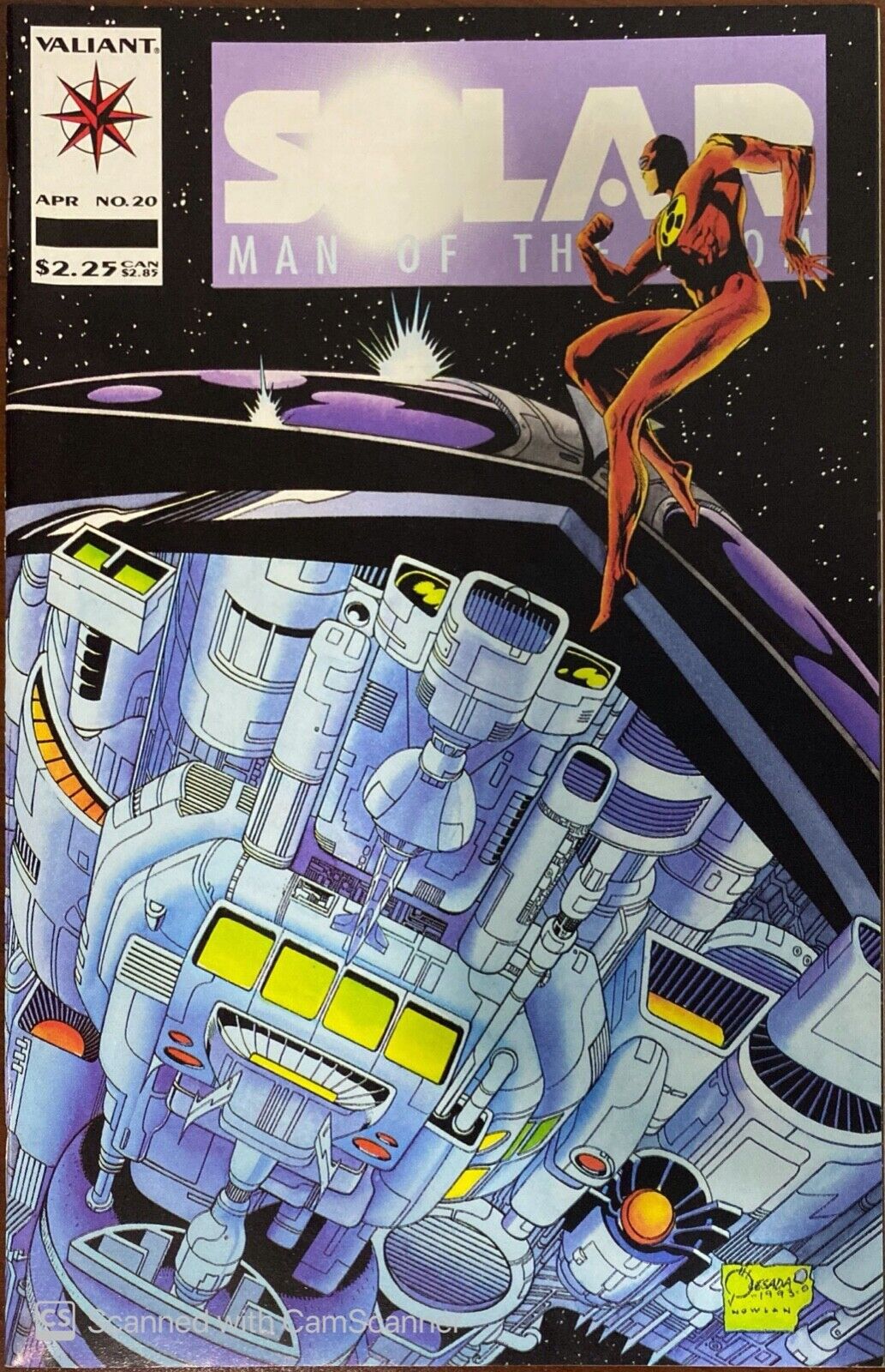 Valiant Comics Solar Man of the Atom #20 1993 Modern Age
