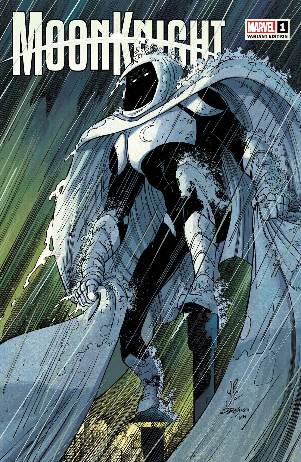 Marvel Comics Moon Knight #1 Modern Age 2021 John Romita Jr. Variant