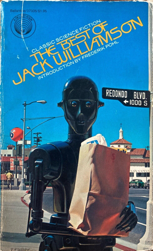 The Best of Jack Williamson 1978 Del Rey Paperback First McQuarrie Cover