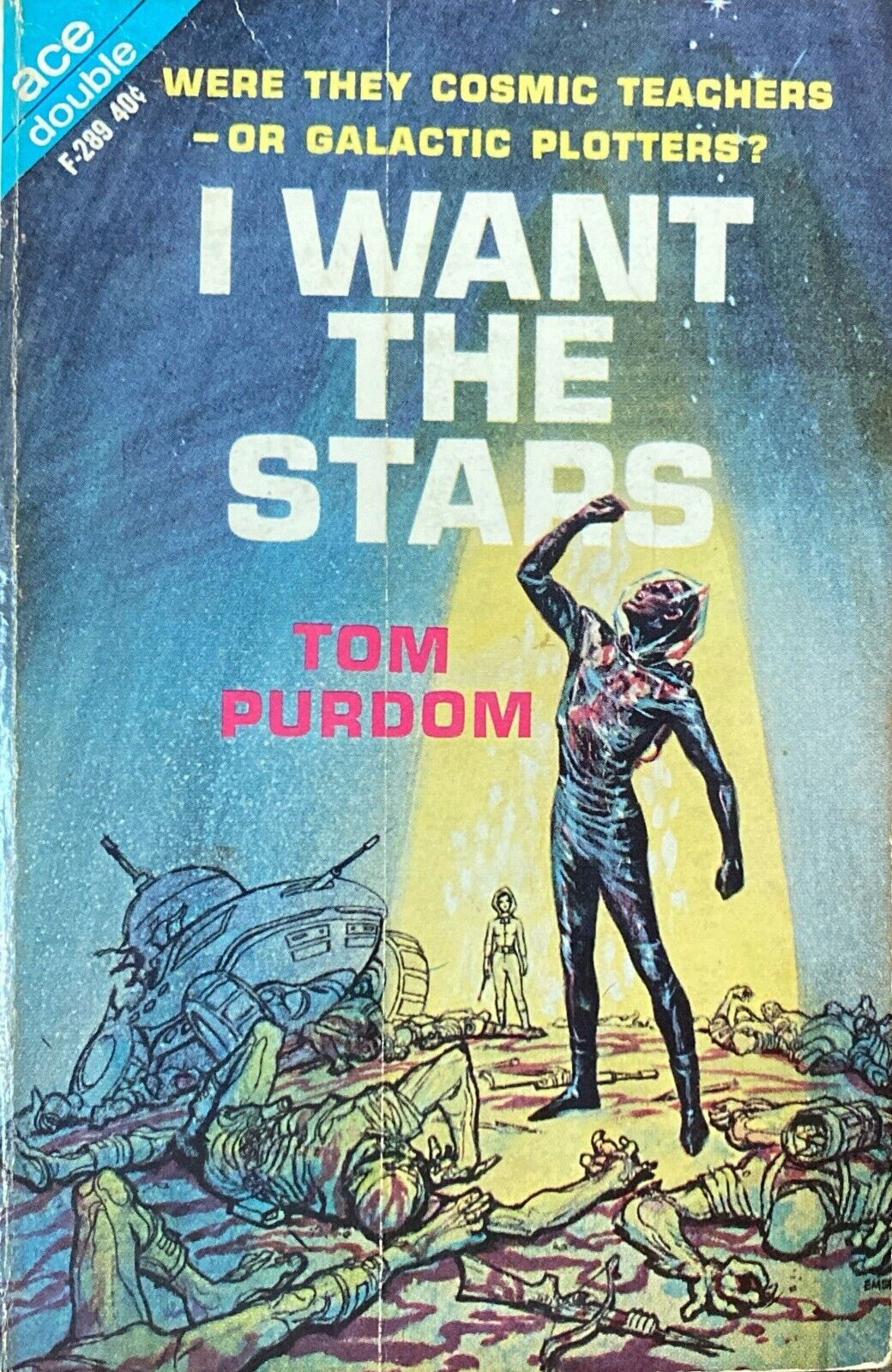 Demons' World/I Want the Stars by Bulmer/Purdom 1964 Ace Double F-289 Paperback