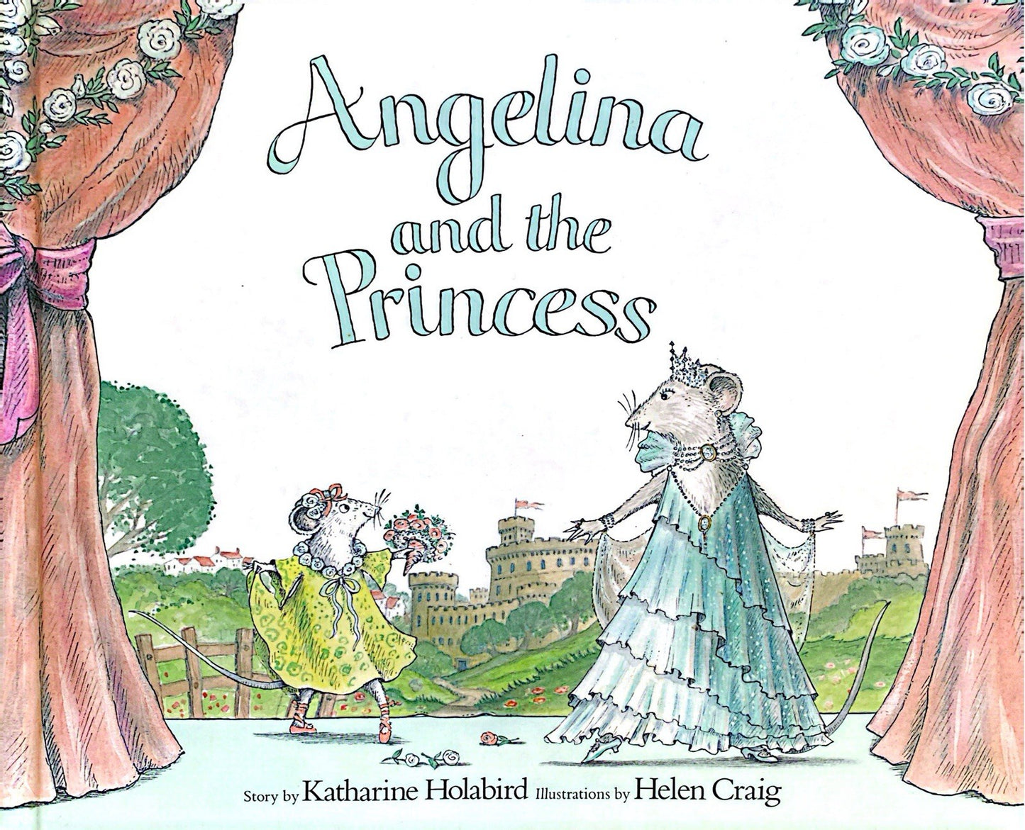 Angelina and the Princess by Katharine Holabird 2000 Pleasant hardcover