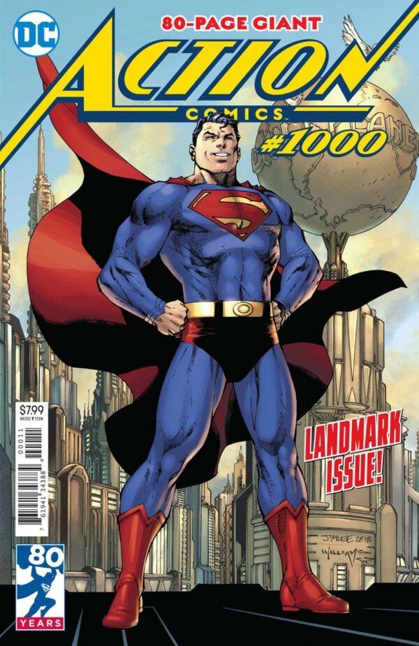 DC Comics Action Comics #1000 Modern Age 2018 Variant