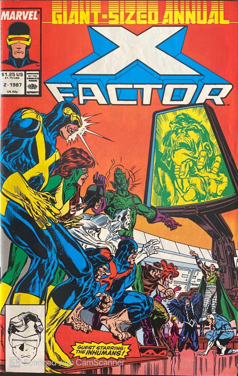 Marvel Comics X-Factor Annual #2 Copper Age 1987