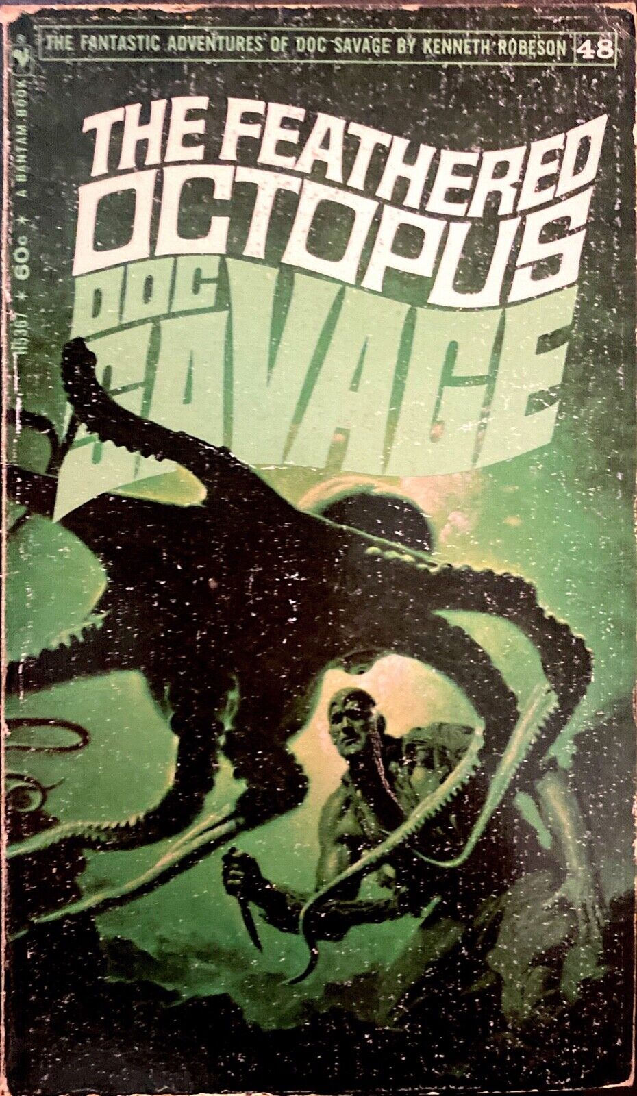 Doc Savage #48 The Feathered Octopus by Kenneth Robeson 1970 Bantam Paperback