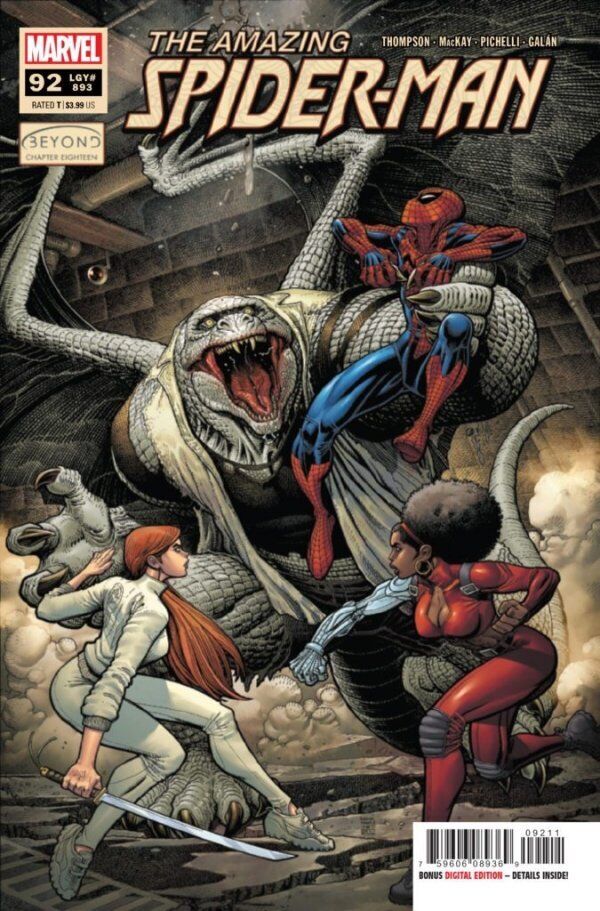 Marvel Comics Amazing Spider-man #92 Legacy #893 Modern Age 2022
