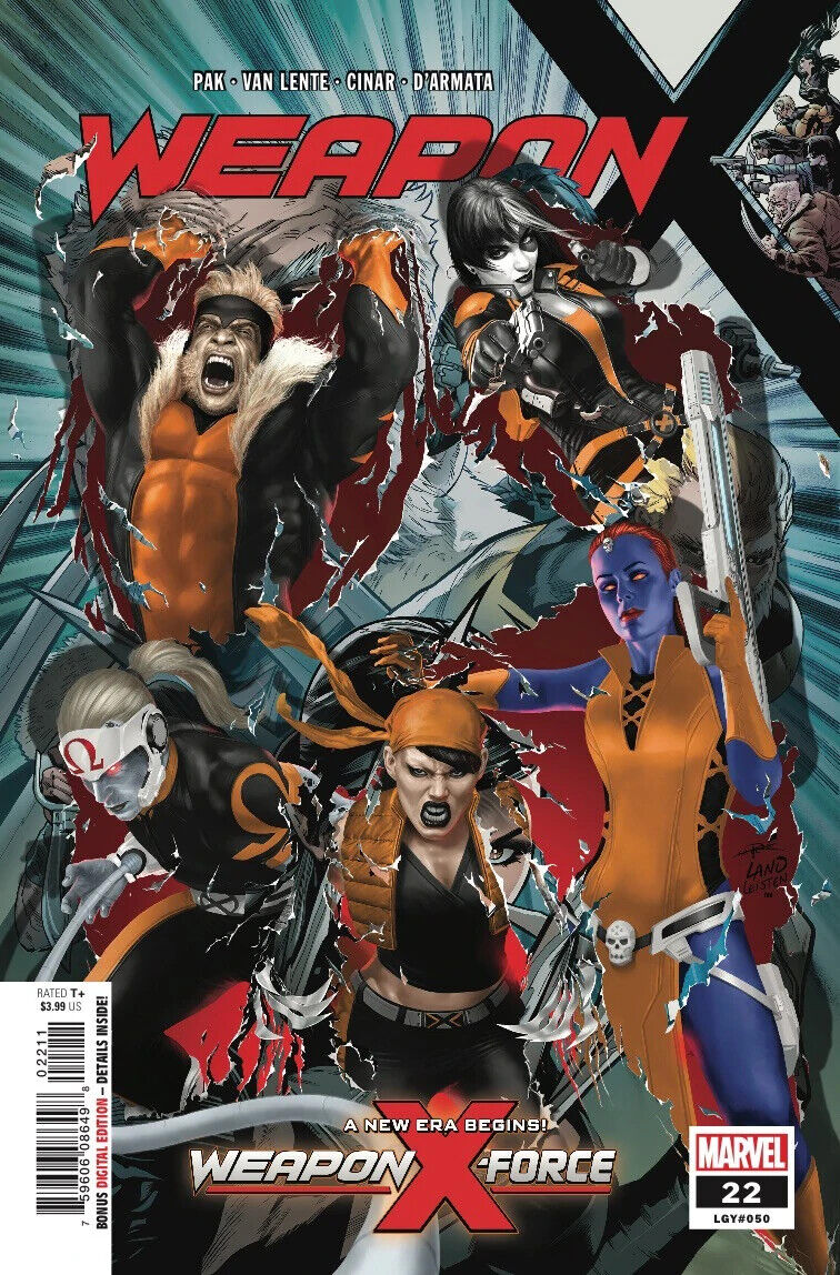 Marvel Comics Weapon X #22 Legacy #50 Modern Age 2018
