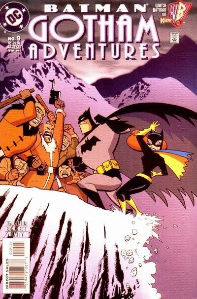 DC Comics Batman Gotham Adventures #9 Modern Age 1999 Newsstand