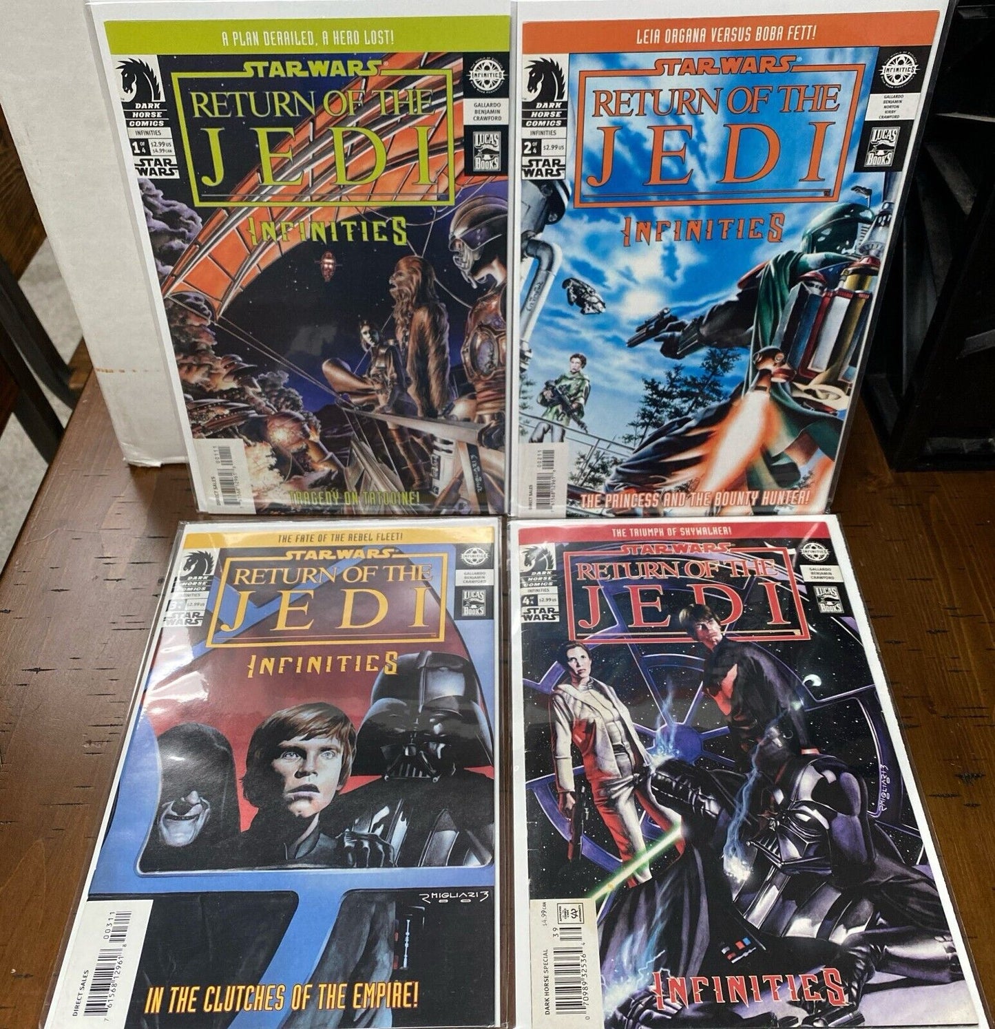 Dark Horse Star Wars: Return of the Jedi - Infinities #1-4 Modern Age 2004