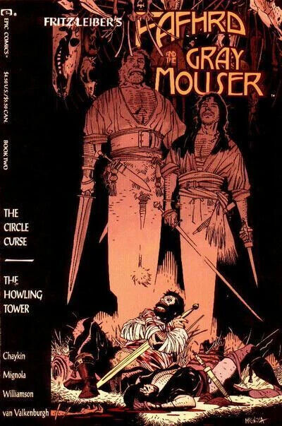 Epic Comics Fafhrd and the Gray Mouser #2 Copper Age 1990