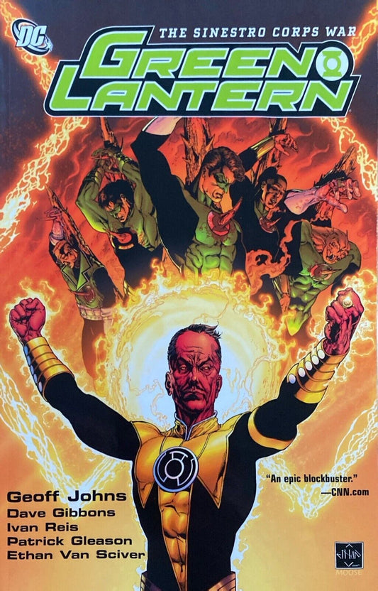 DC Comics Green Lantern: The Sinestro Corps War Volume One 2008 Trade Paperback