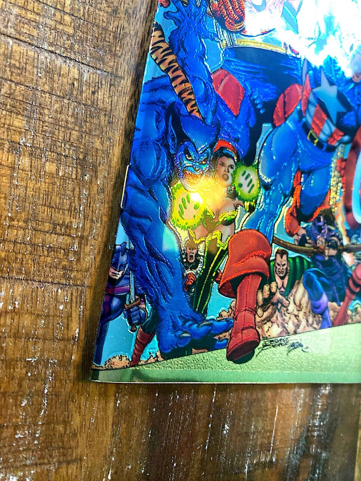 Marvel Collectible Classics Avengers #1 Modern Age 1998 Perez Chromium Cover