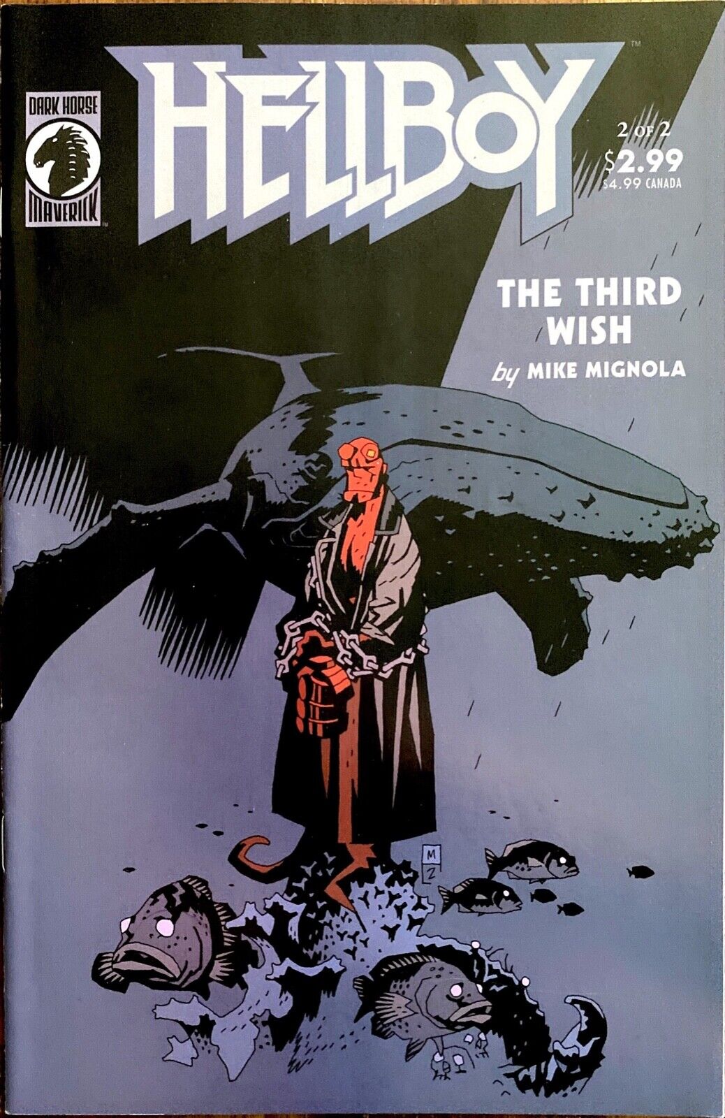 Dark Horse Comics Hellboy: The Third Wish #2 Modern Age 2002