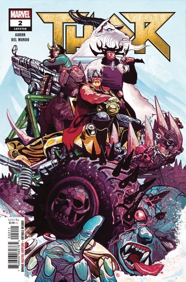 Marvel Comics Thor #2 (Legacy #708) Modern Age 2018