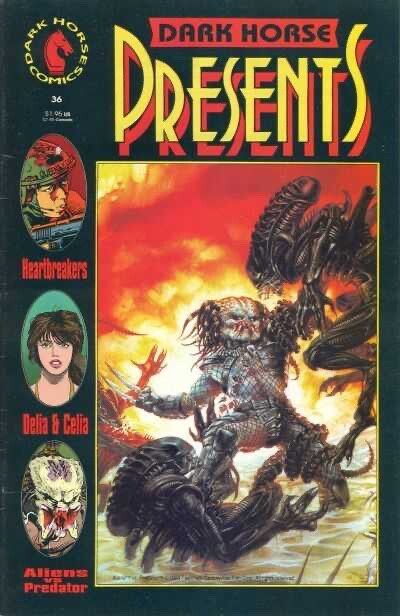 Dark Horse Comics Dark Horse Presents #36 Copper Age 1989 Aliens Predator
