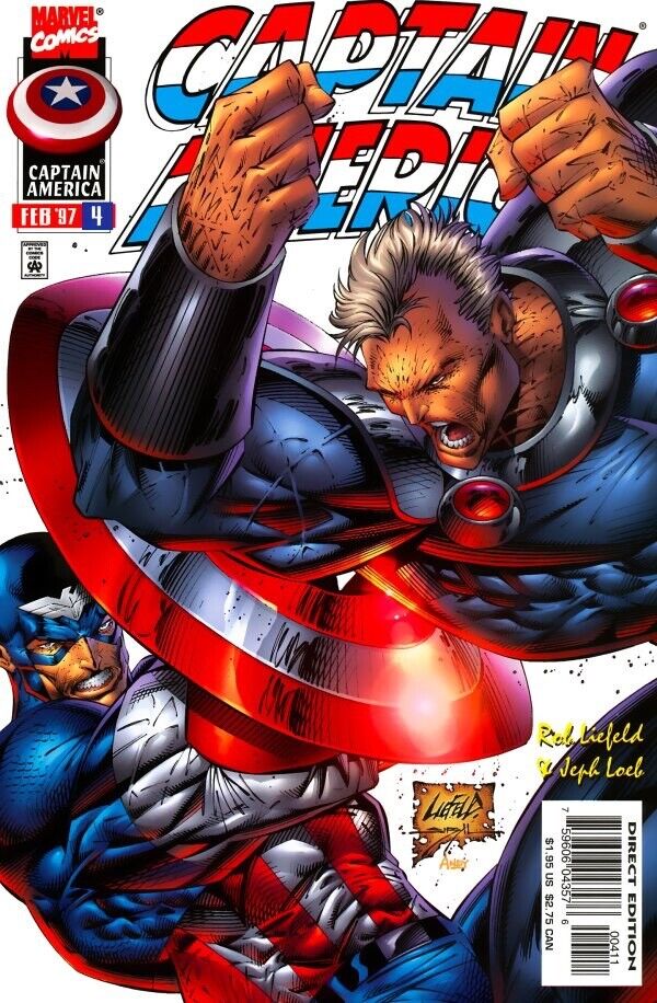 Marvel Comics Captain America #4 Modern Age 1997