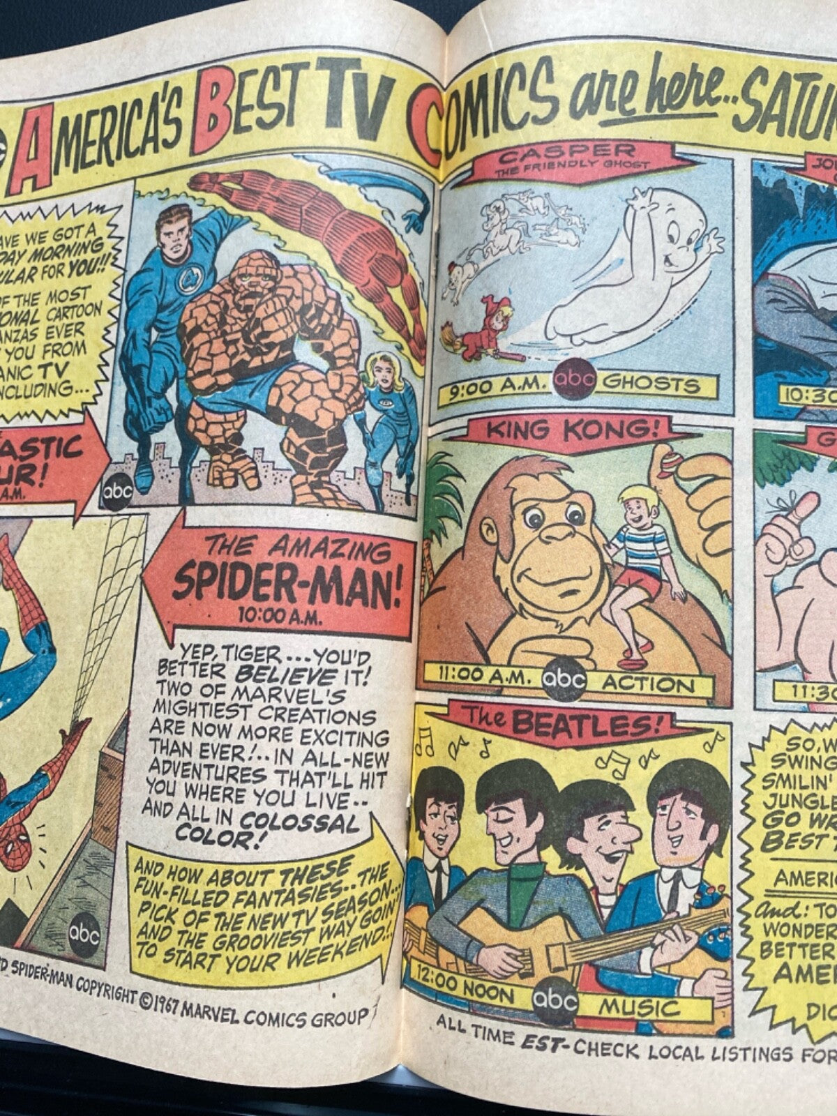 Marvel Comics Amazing Spider-man #54 Silver Age 1967 Doctor Octopus