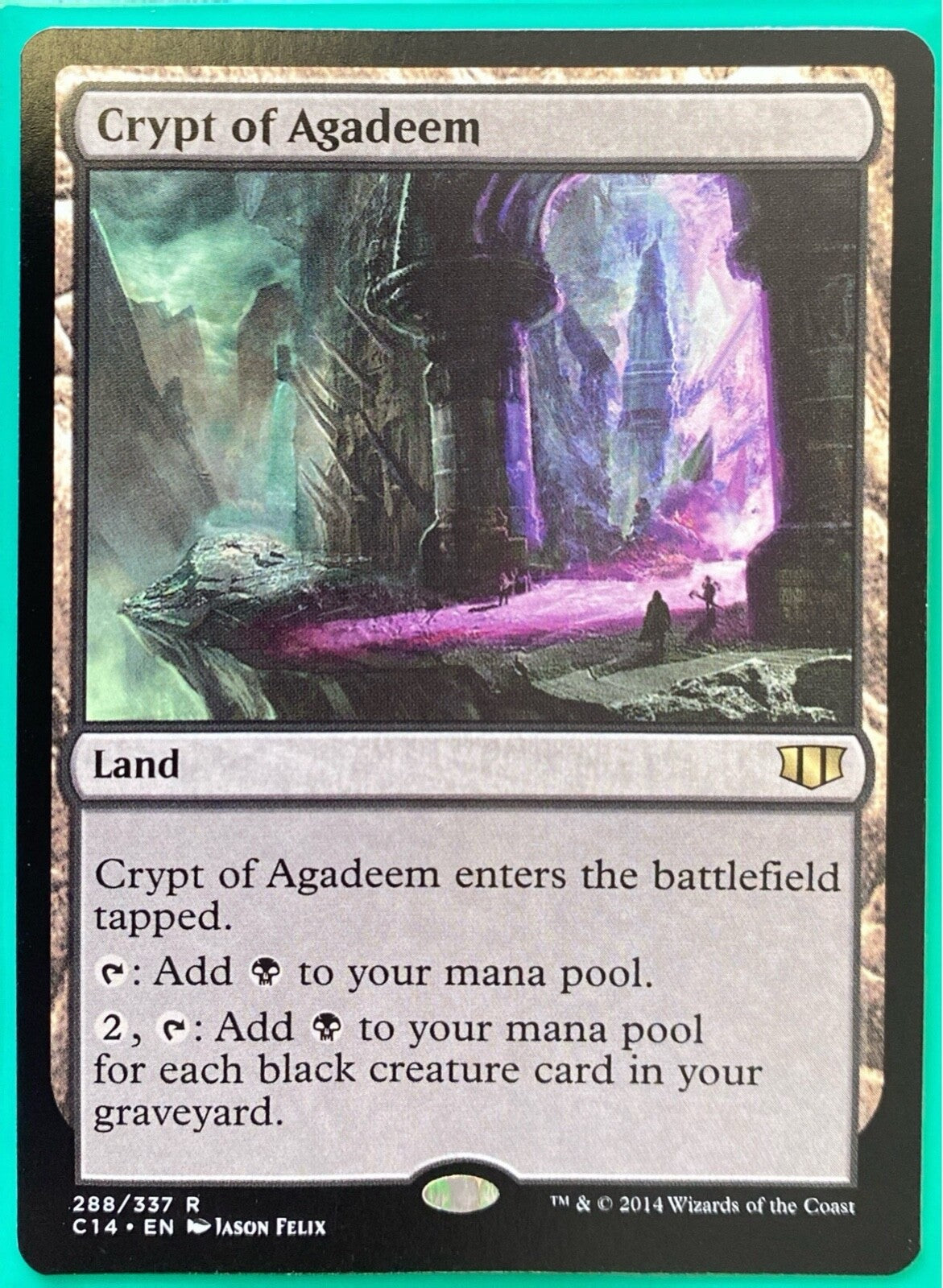 Magic the Gathering (MTG) Crypt of Agadeem Commander 2014