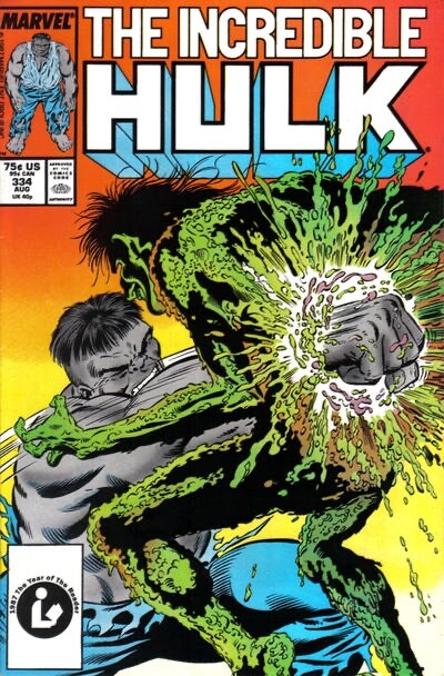 Marvel Comics Incredible Hulk #334 Copper Age 1987