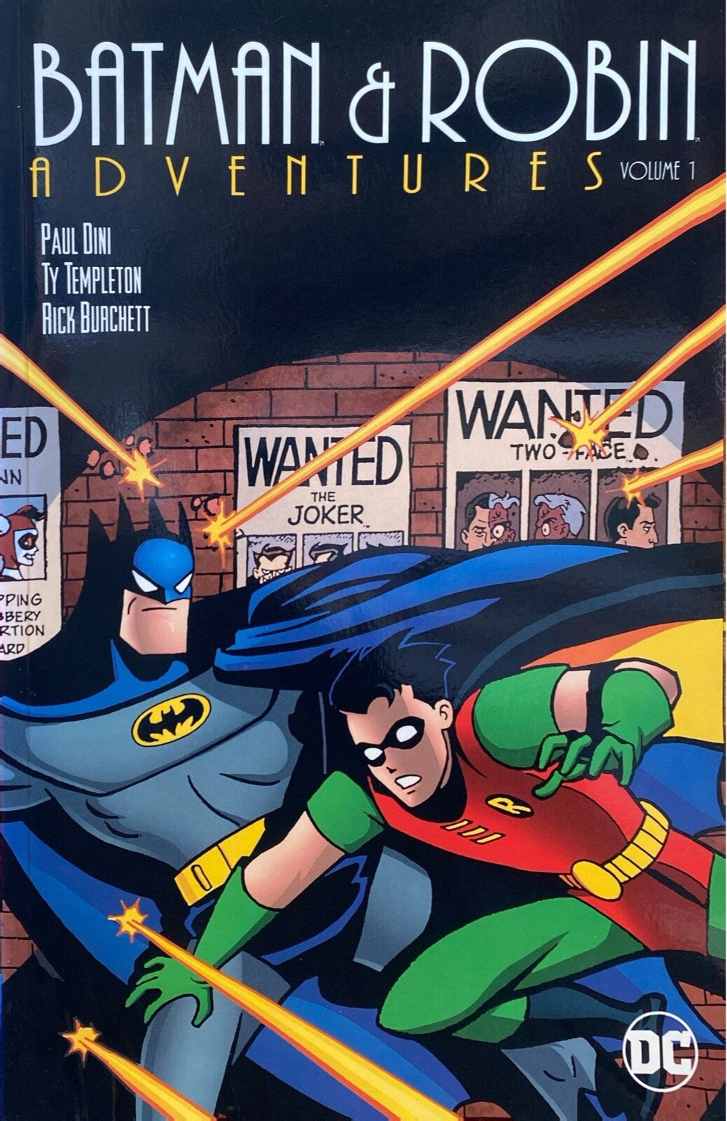 DC Comics The Batman & Robin Adventures Volume 1 Paperback