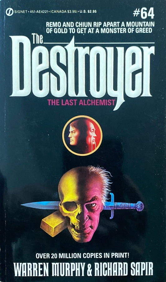 The Destroyer #64 The Last Alchemist by Warren Murphy & Richard Sapir 1986
