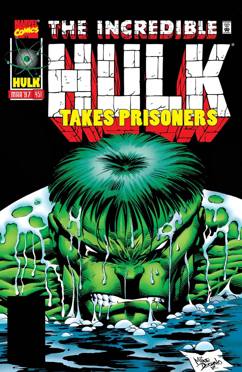 Marvel Comics Incredible Hulk #451 Modern Age 1997