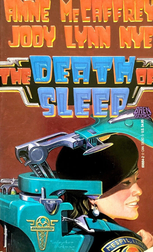 The Death of Sleep by Anne McCaffrey & Jody Lynn Nye 1990 Baen Paperback