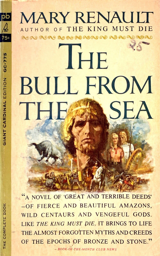 The Bull From the Sea by Mary Renault 1963 Pocket GC-775 Paperback