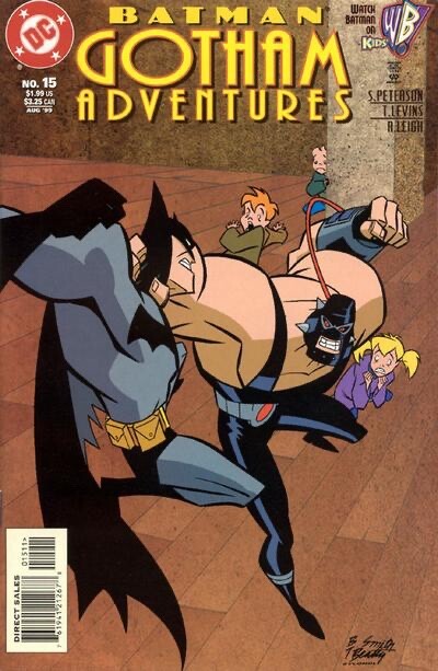 DC Comics Batman Gotham Adventures #15 Modern Age 1999 Newsstand