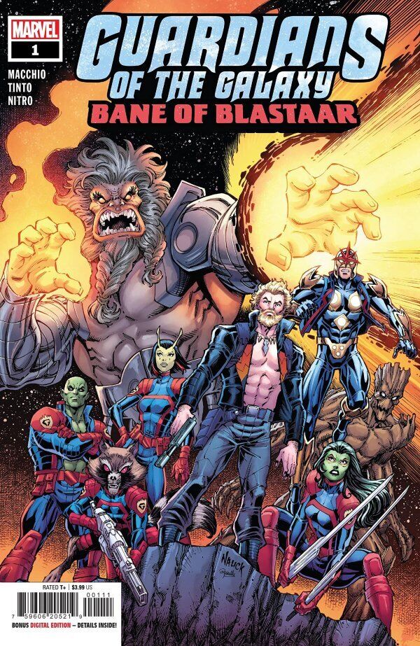 Marvel Comics Guardians of the Galaxy Bane of Blastaar #1 Modern Age 2023