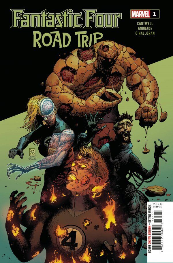 Marvel Comics Fantastic Four Road Trip #1 Modern Age 2020