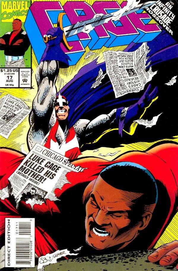 Marvel Comics Cage #17 Modern Age 1993