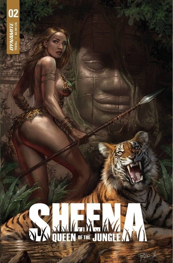 Dynamite Comics Sheena: Queen of the Jungle #2 Modern Age 2021 Variant