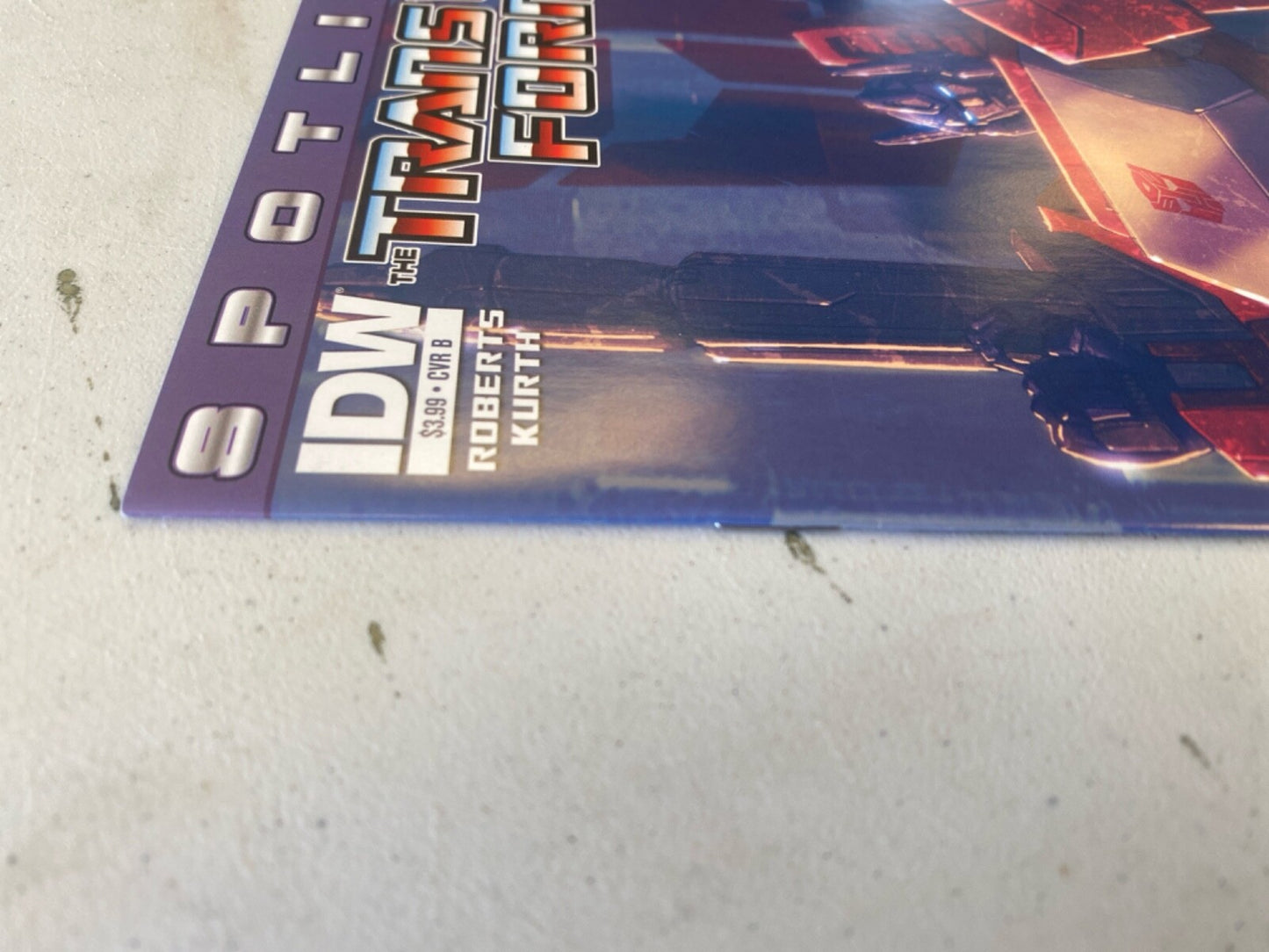 IDW Comics Transformers Spotlight: Orion Pax One-Shot Modern Age 2012
