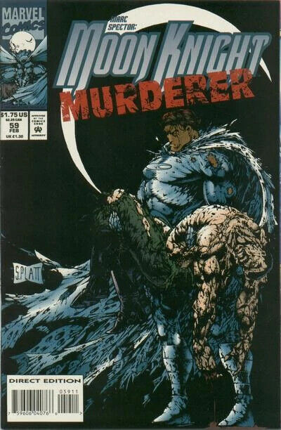 Marvel Comics Marc Spector: Moon Knight #59 Modern Age 1993 Platt