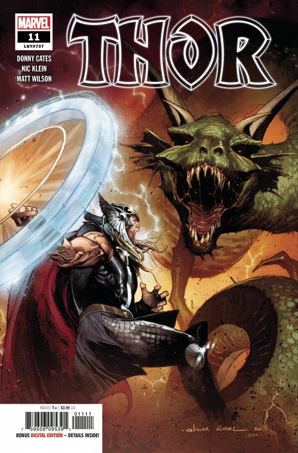 Marvel Comics Thor #11 (Legacy #737) Modern Age 2021 Variant