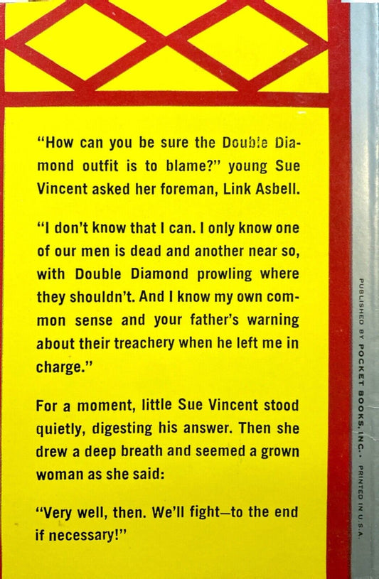 Tough Saddle by Matt Stuart 1961 Pocket 6066 Paperback