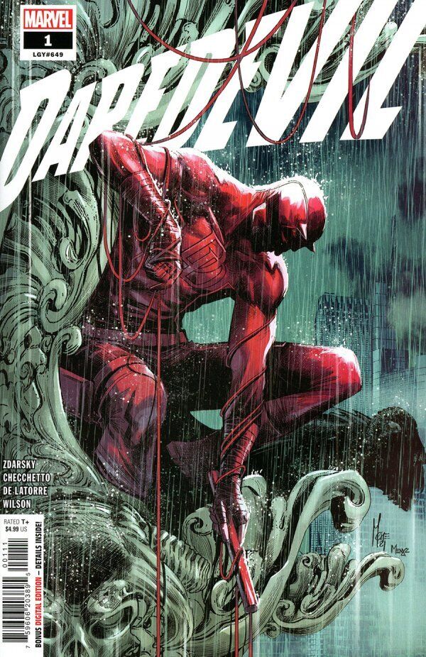 Marvel Comics Daredevil #1 Legacy #649 Modern Age 2022
