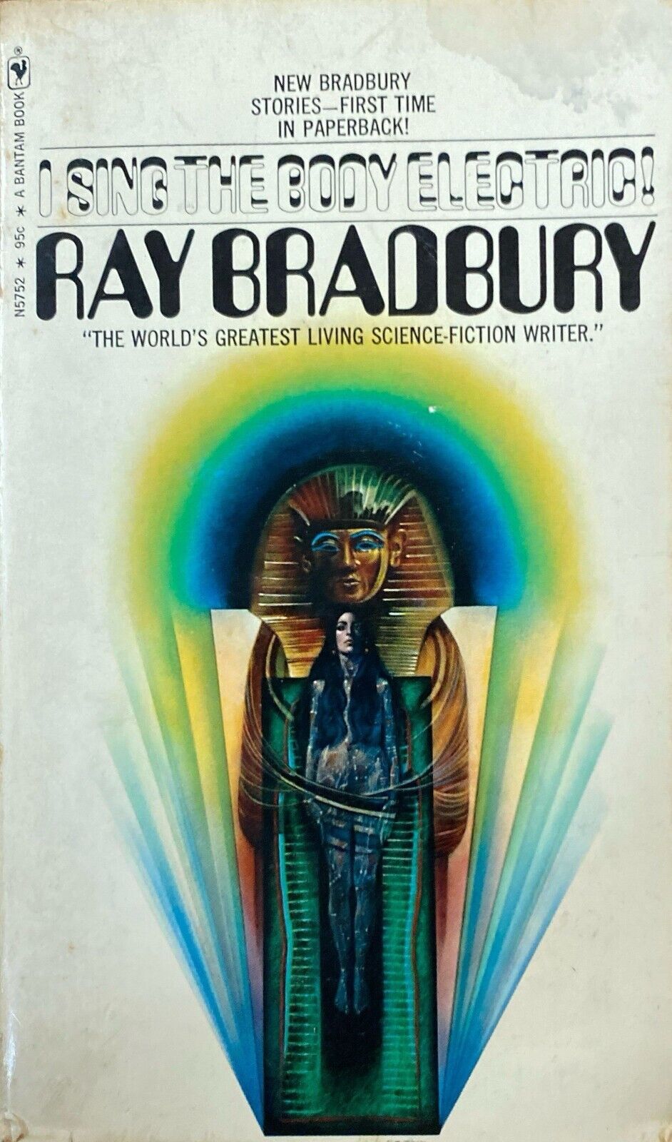 I Sing the Body Electric by Ray Bradbury 1971 Bantam N5752 Paperback