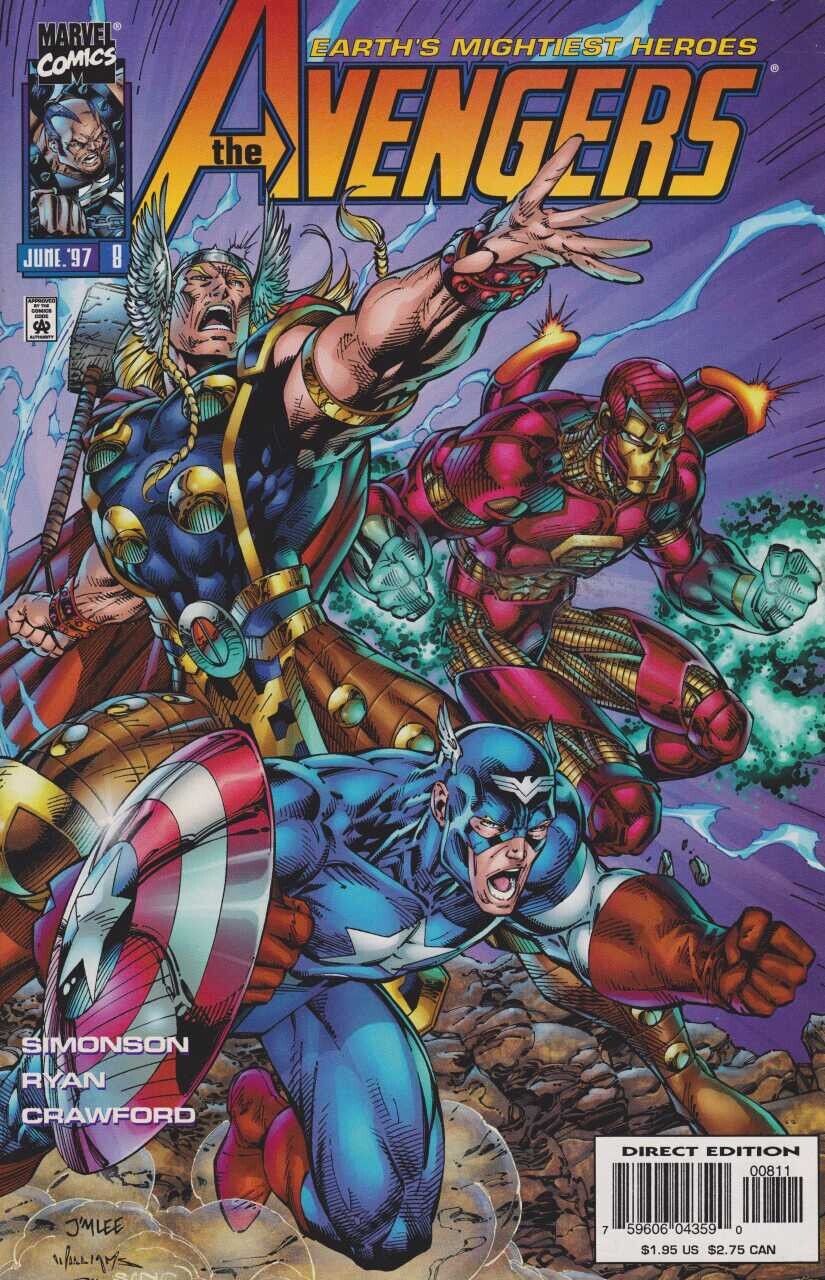 Marvel Comics Avengers #8 Modern Age 1997